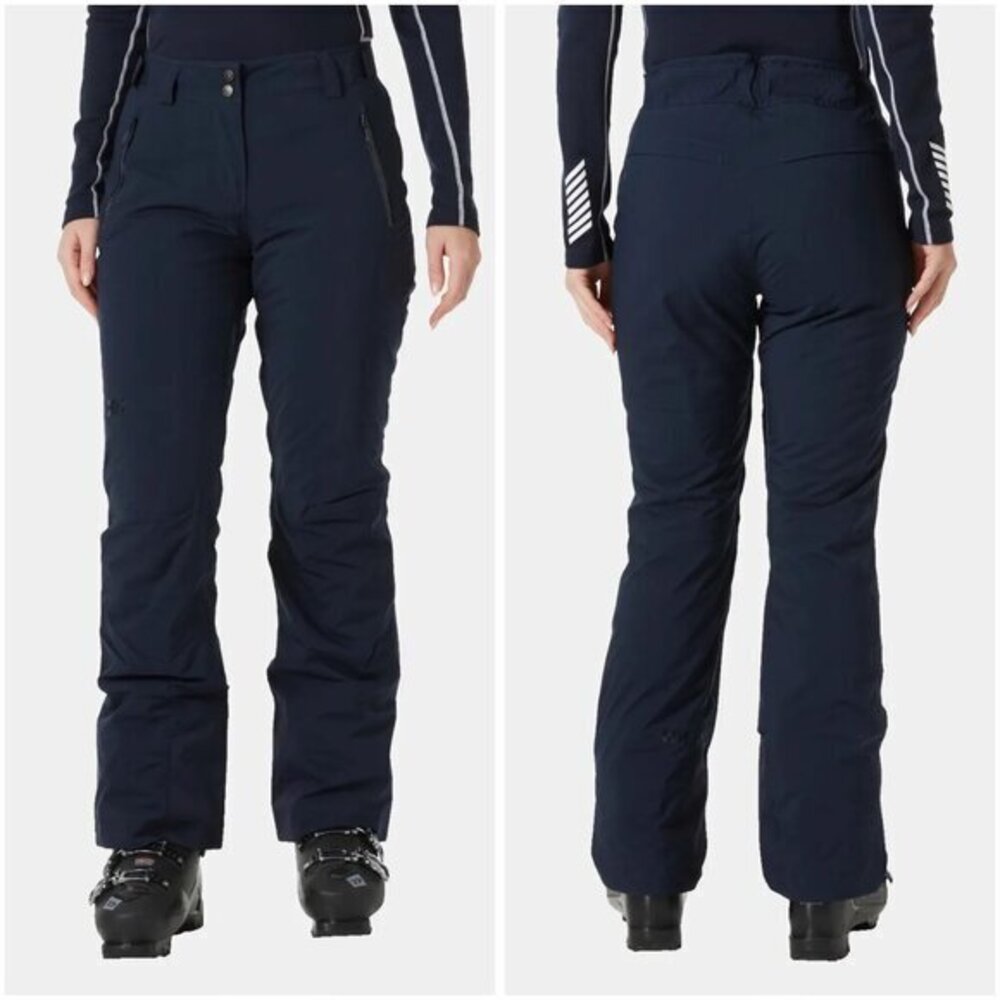 Helly Hansen Women’s Legendary Insulated Ski Pants in Navy Blue Size XL